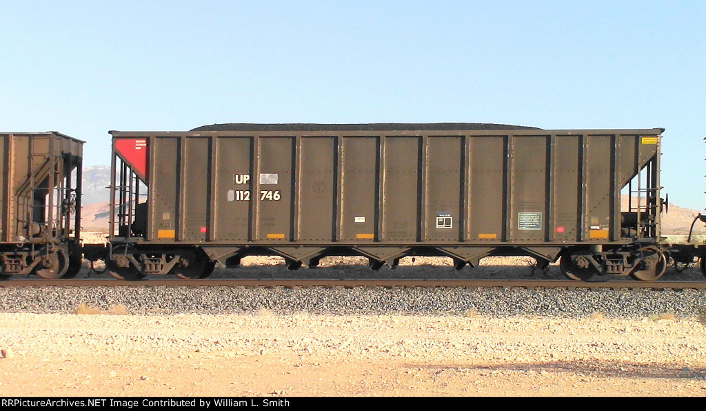 WB Loaded Coal Hooper Frt at Erie NV W-Pshr -40